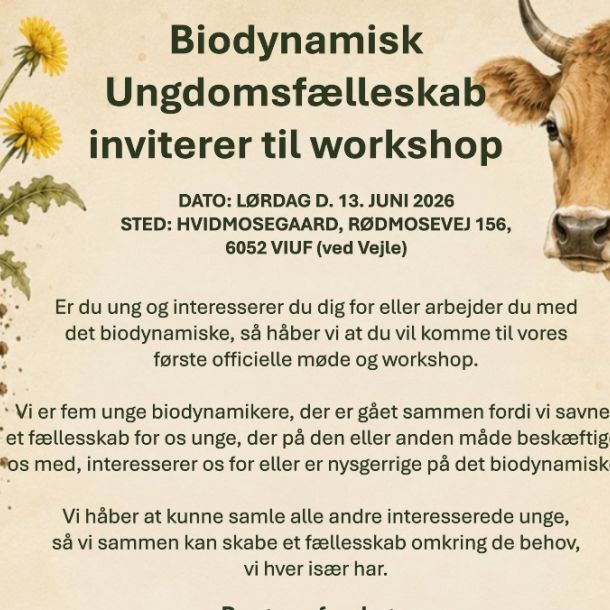 Biodynamisk fælleskab for unge