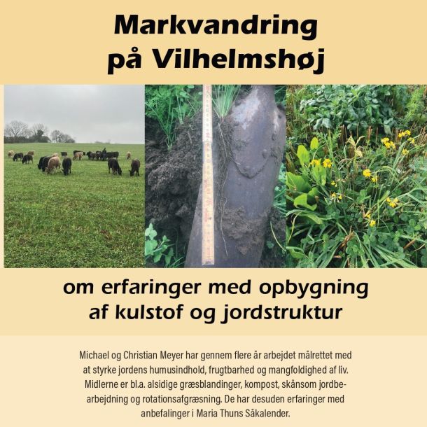 Biodynamisk Markvandring Vilhelmshøj